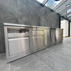 Кухонный модуль для круглых керамических грилей N/N Blum
