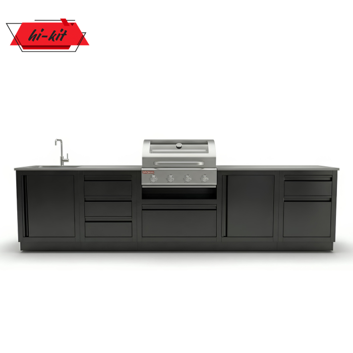 Гриль Кухни Hi-Kit: Гриль Кухня Black, Ecl 4 Neoline